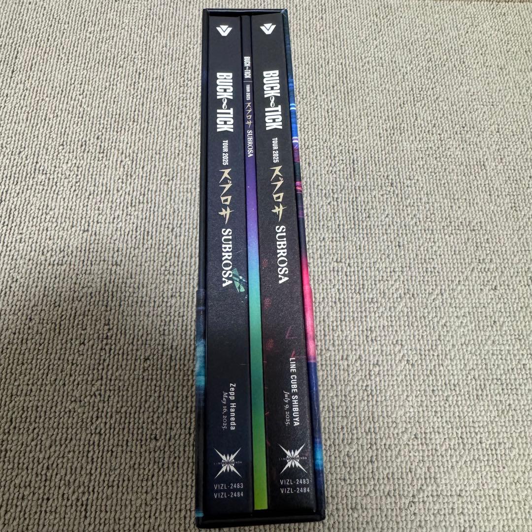 BUCK-TICK TOUR 2025 スブロサ SUBROSA DVD 完全
