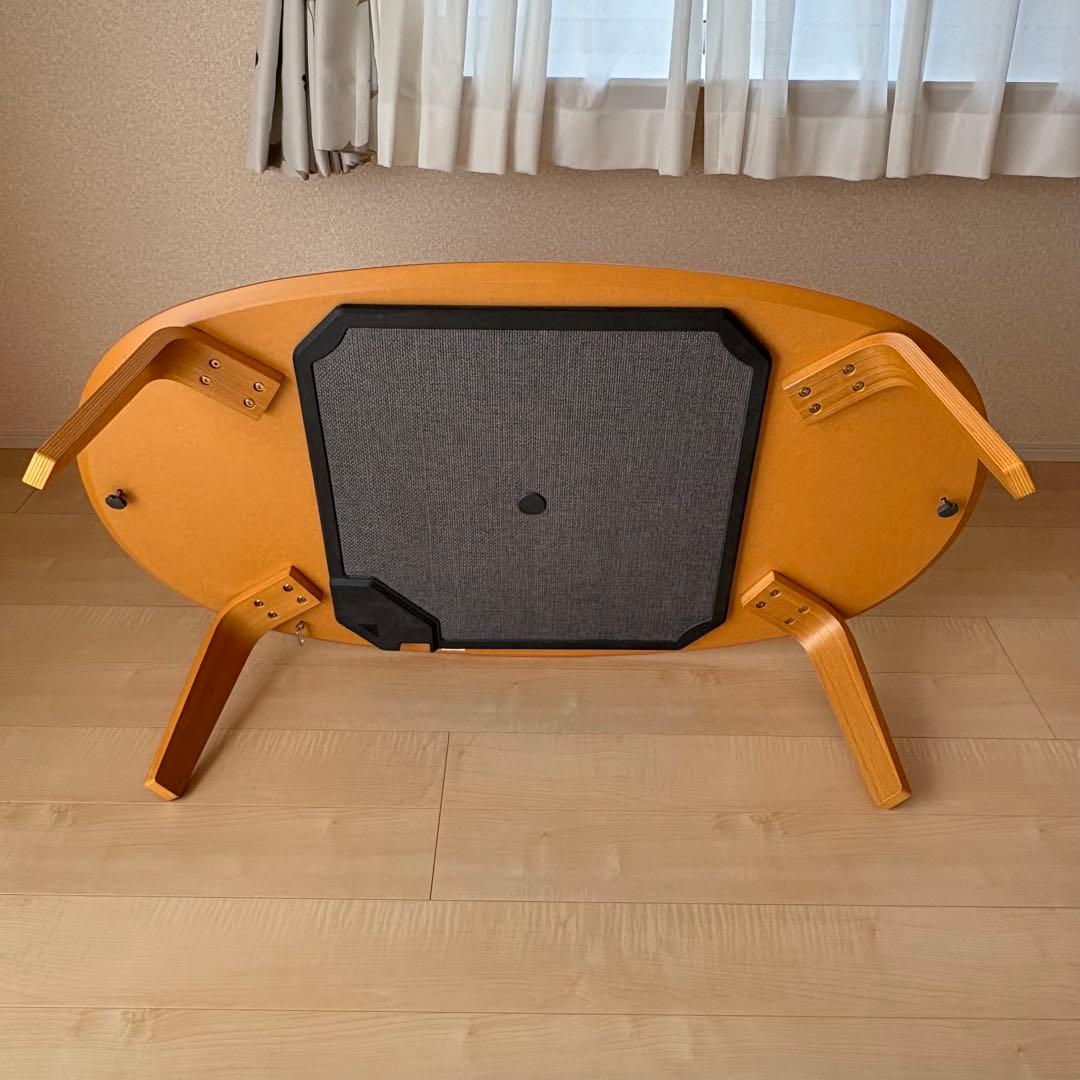 無印良品 楕円こたつテーブル ナチュラル MJ-KDF1340