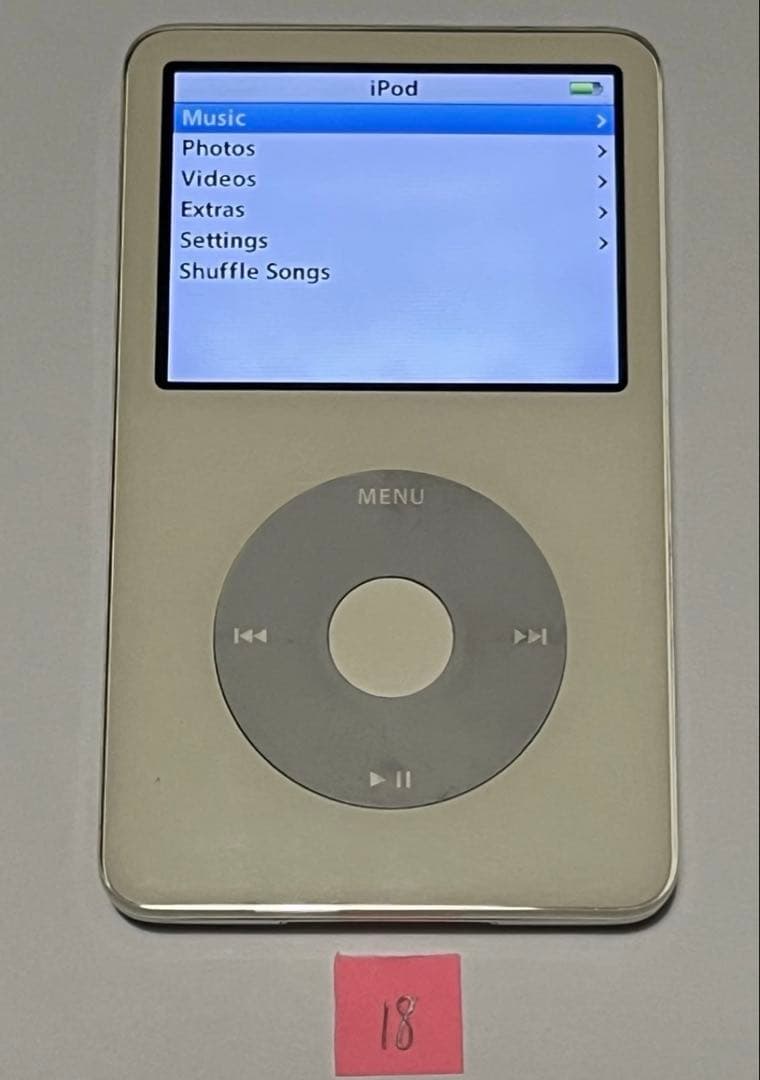 [通電動作確認済] Apple iPod Classic 30GB
