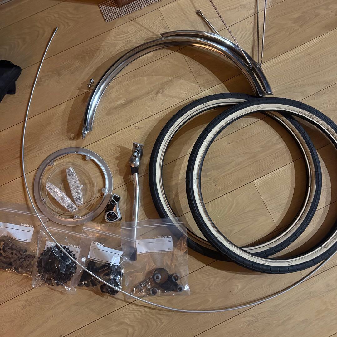 Dahon boardwalk d7 シングルスピード化