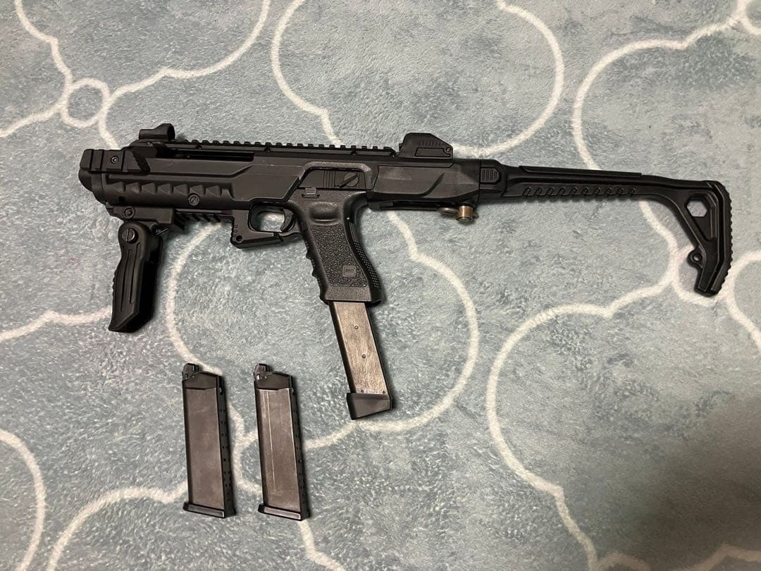 東京マルイグロック18Cガスブローバックフルオートカービンキットセット