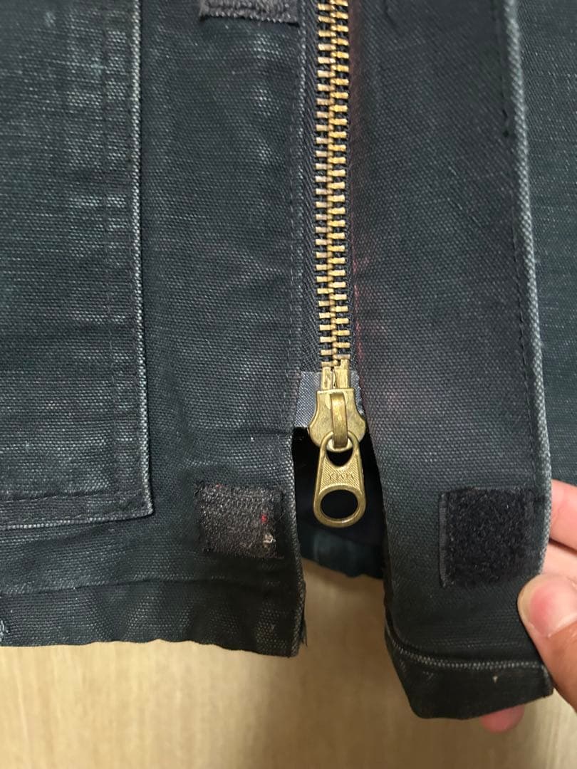 [激渋フェード]Carhartt トラディショナルジャケット　ブラック メキシコ