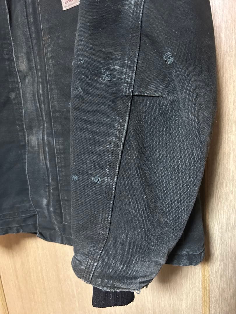 [激渋フェード]Carhartt トラディショナルジャケット　ブラック メキシコ