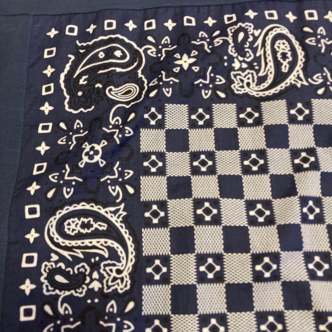 【極レア品】ルイ・ヴィトン　LOUIS VUITTON　バンダナ・ダミエTシャツ