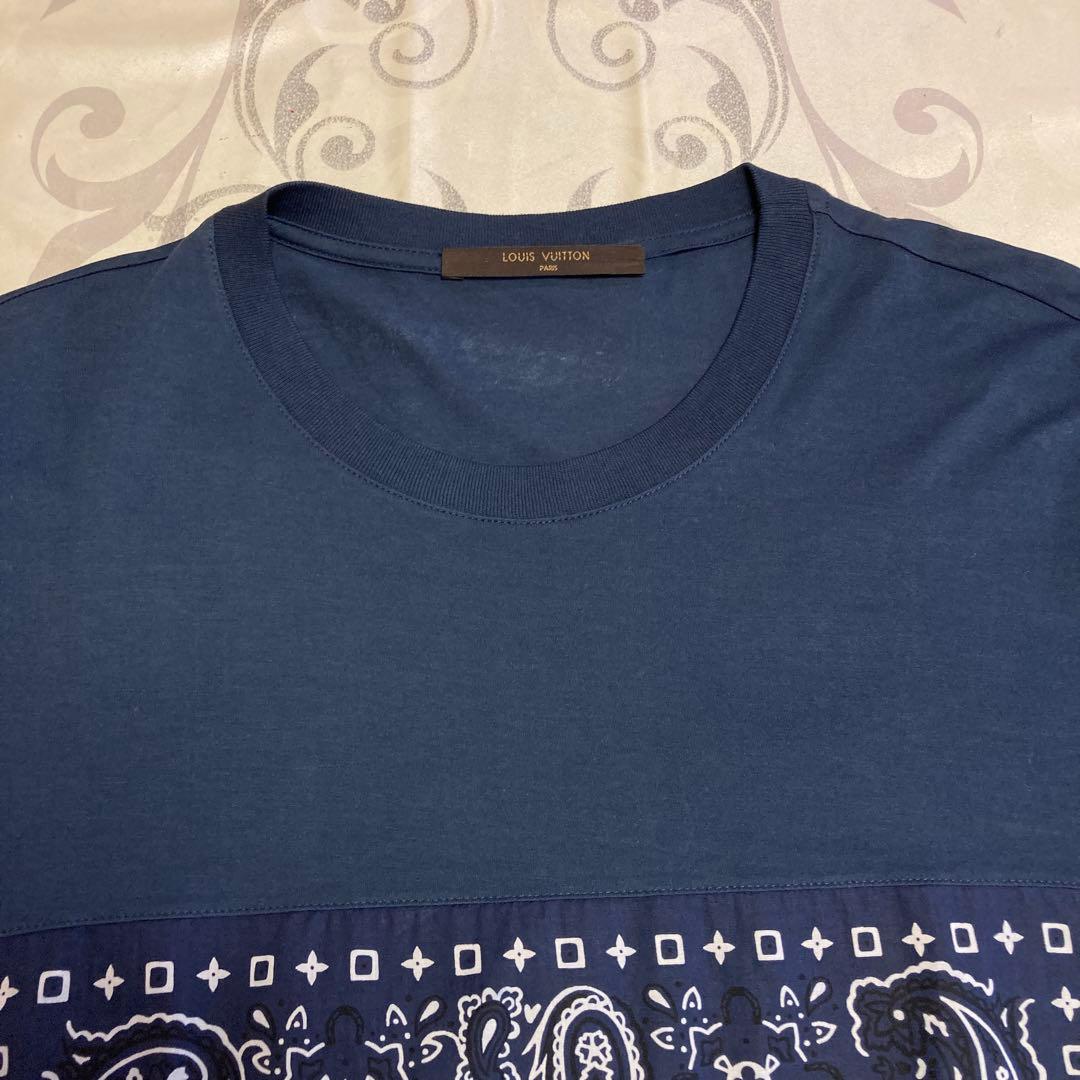 【極レア品】ルイ・ヴィトン　LOUIS VUITTON　バンダナ・ダミエTシャツ