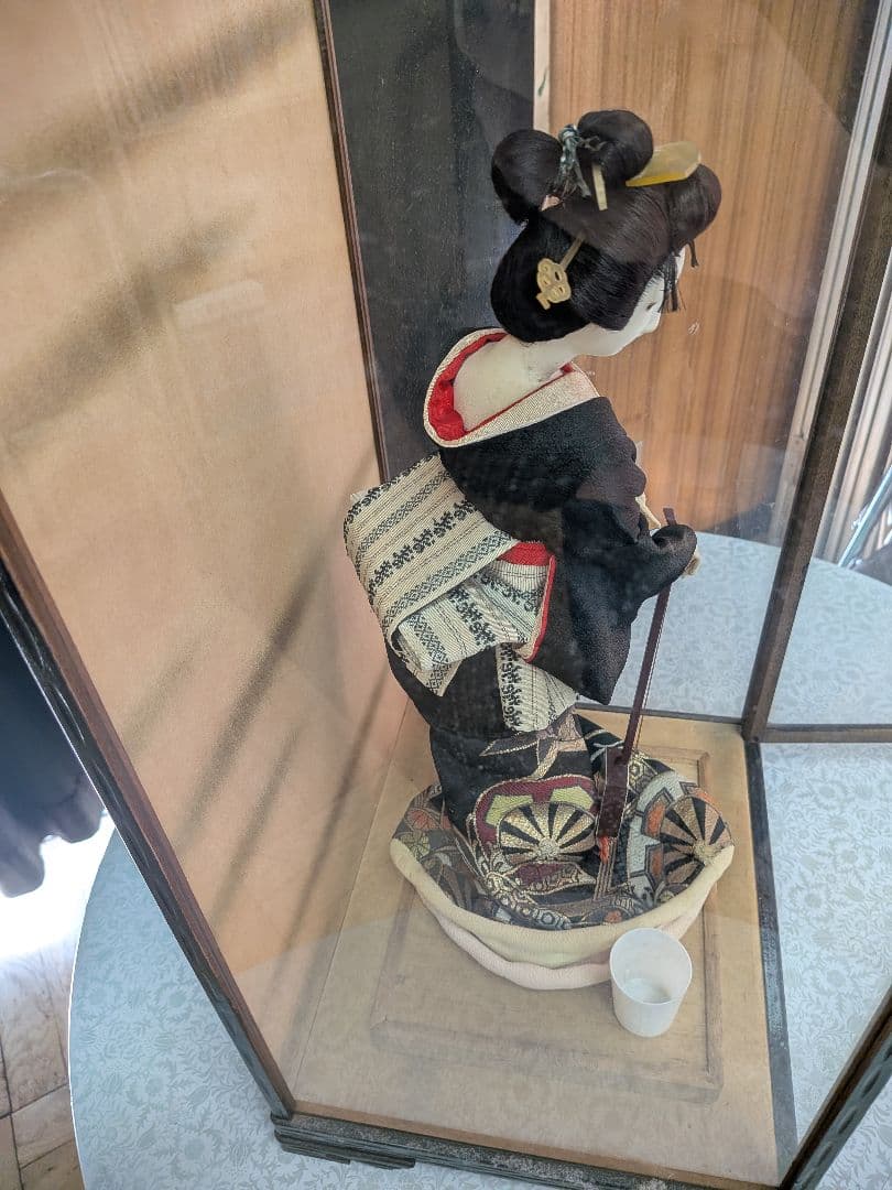 日本人形　芸者　ヴィンテージ