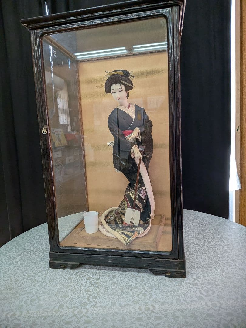 日本人形　芸者　ヴィンテージ