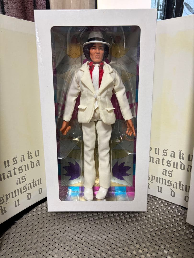 メディコム 松田優作 スタイリッシュコレクション 工藤俊作 探偵物語 白スーツ