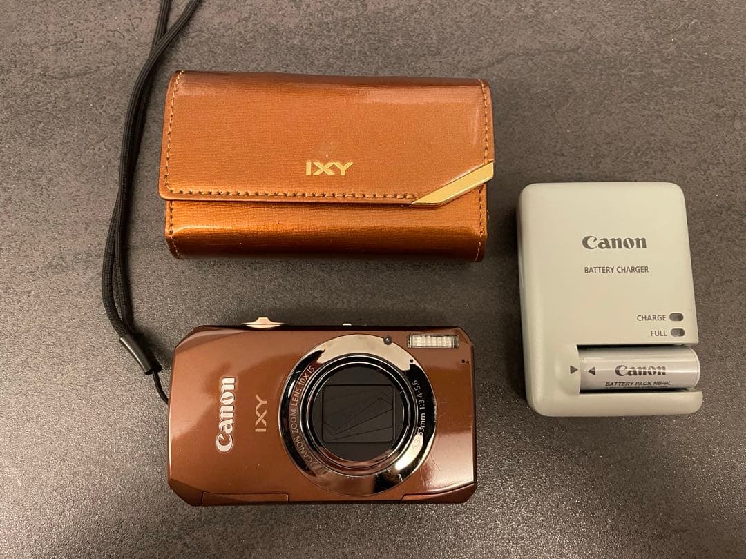 Canon IXY ブラウン コンパクトデジタルカメラ