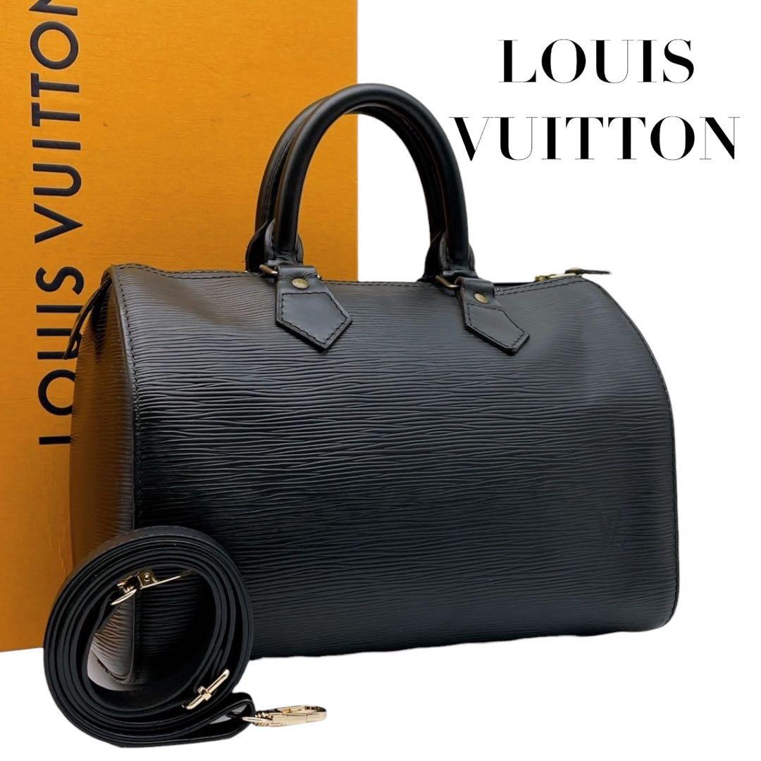 ルイヴィトン　エピ　スピーディ25　ミニボストンバッグ　ブラック　5635