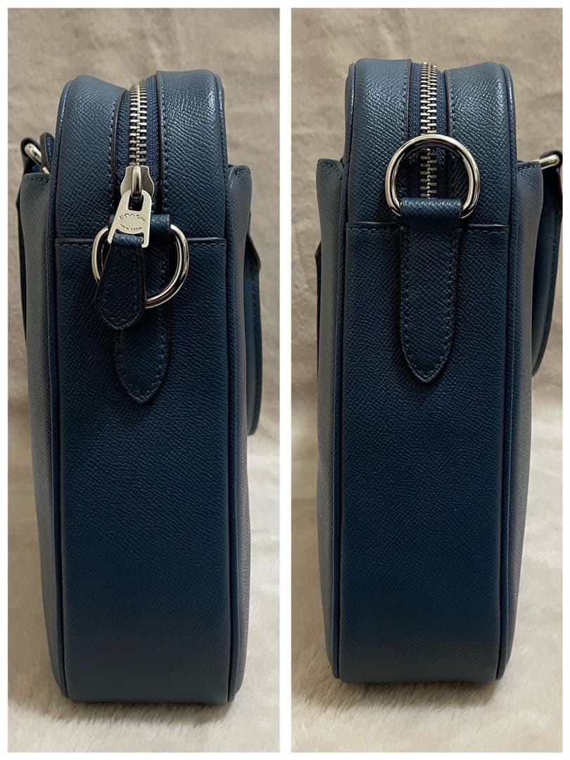 【未使用品】COACH ネイビー ビジネスバッグ