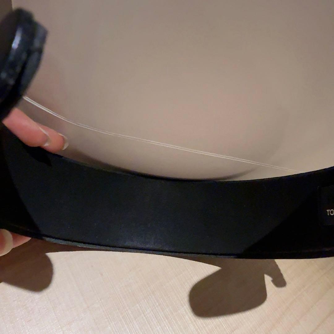 TOGA トーガ　レザー　カチューシャ