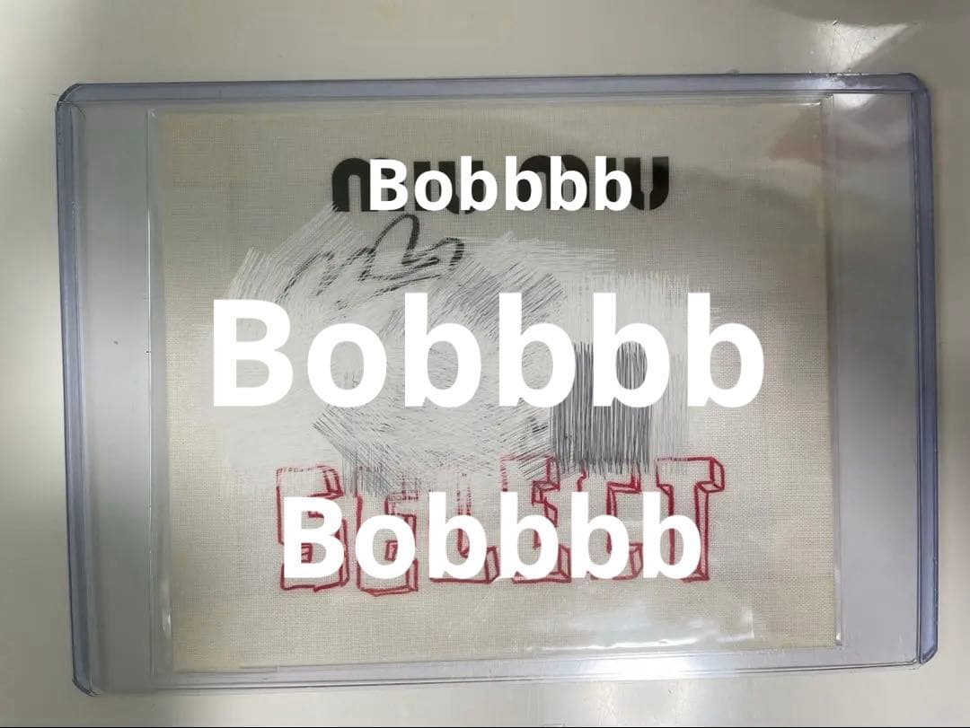 TWICEモモ直筆サイン Miu Miu Select by MOMO