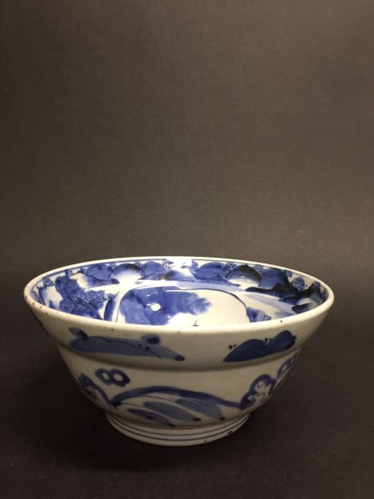 染付古伊万里？明時代？青花 大碗