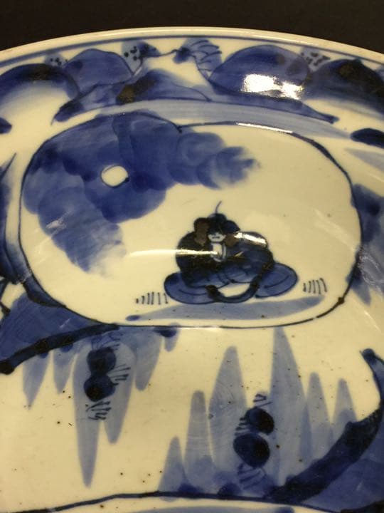 染付古伊万里？明時代？青花 大碗