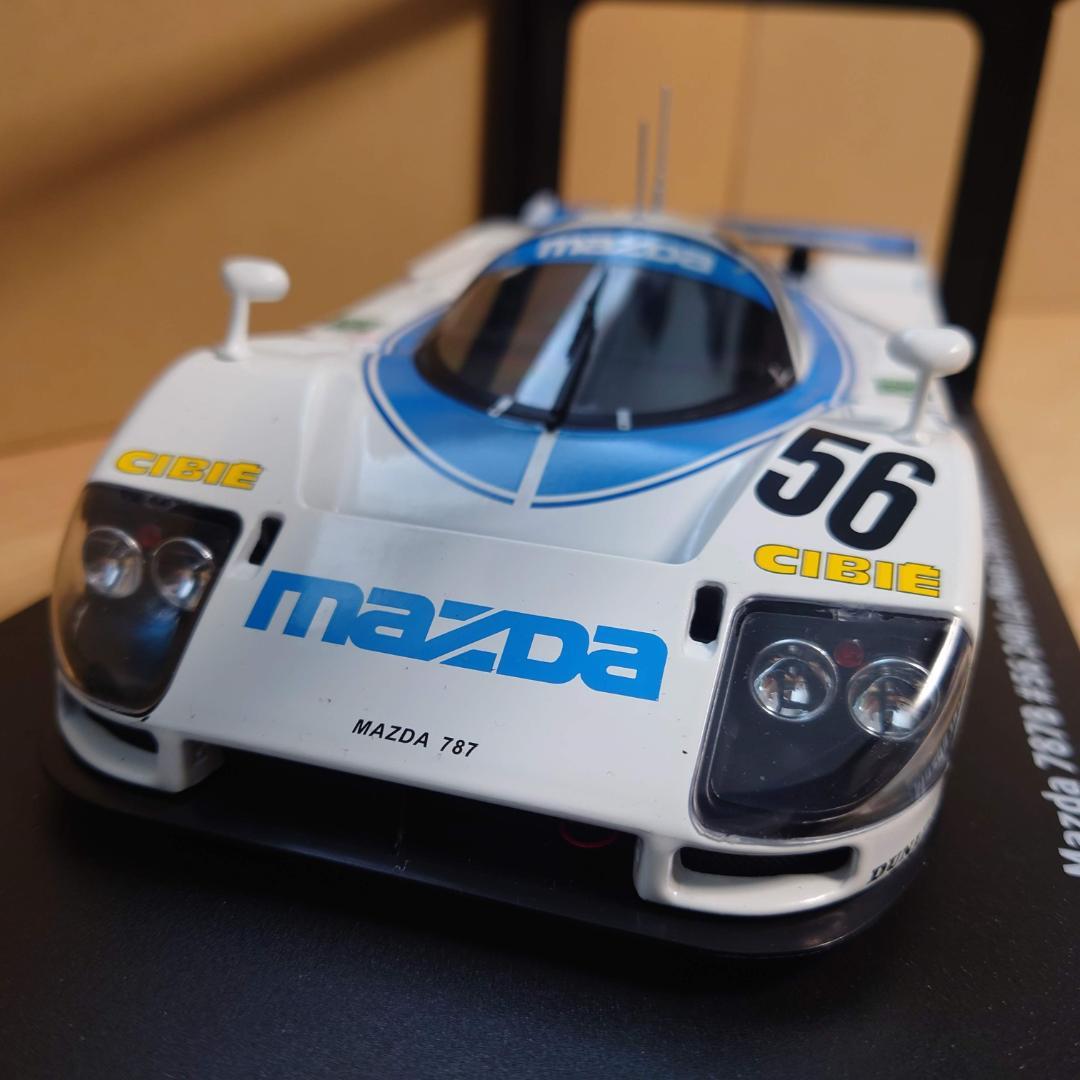 1/18 マツダ787B ル・マン 1991 #56 MAZDA KK製ミニカー