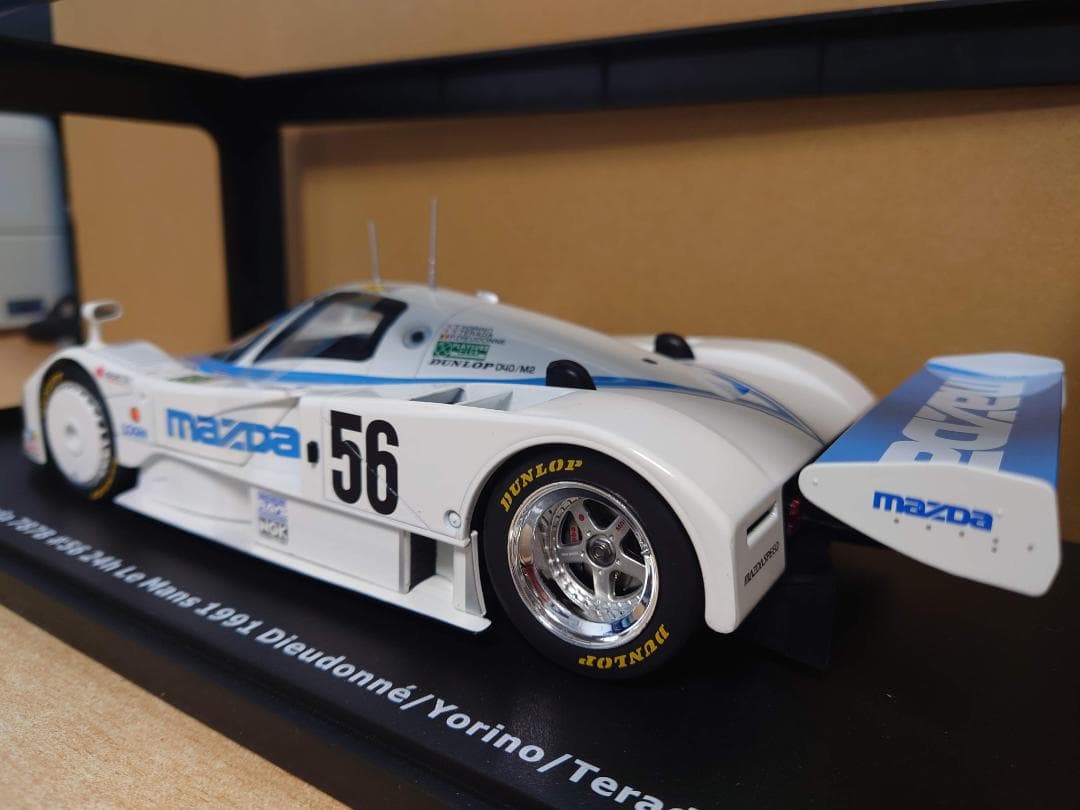 1/18 マツダ787B ル・マン 1991 #56 MAZDA KK製ミニカー