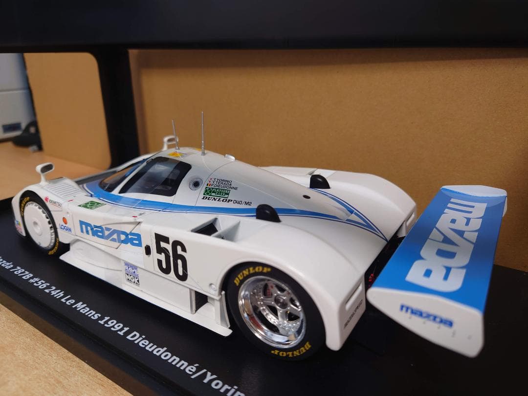 1/18 マツダ787B ル・マン 1991 #56 MAZDA KK製ミニカー