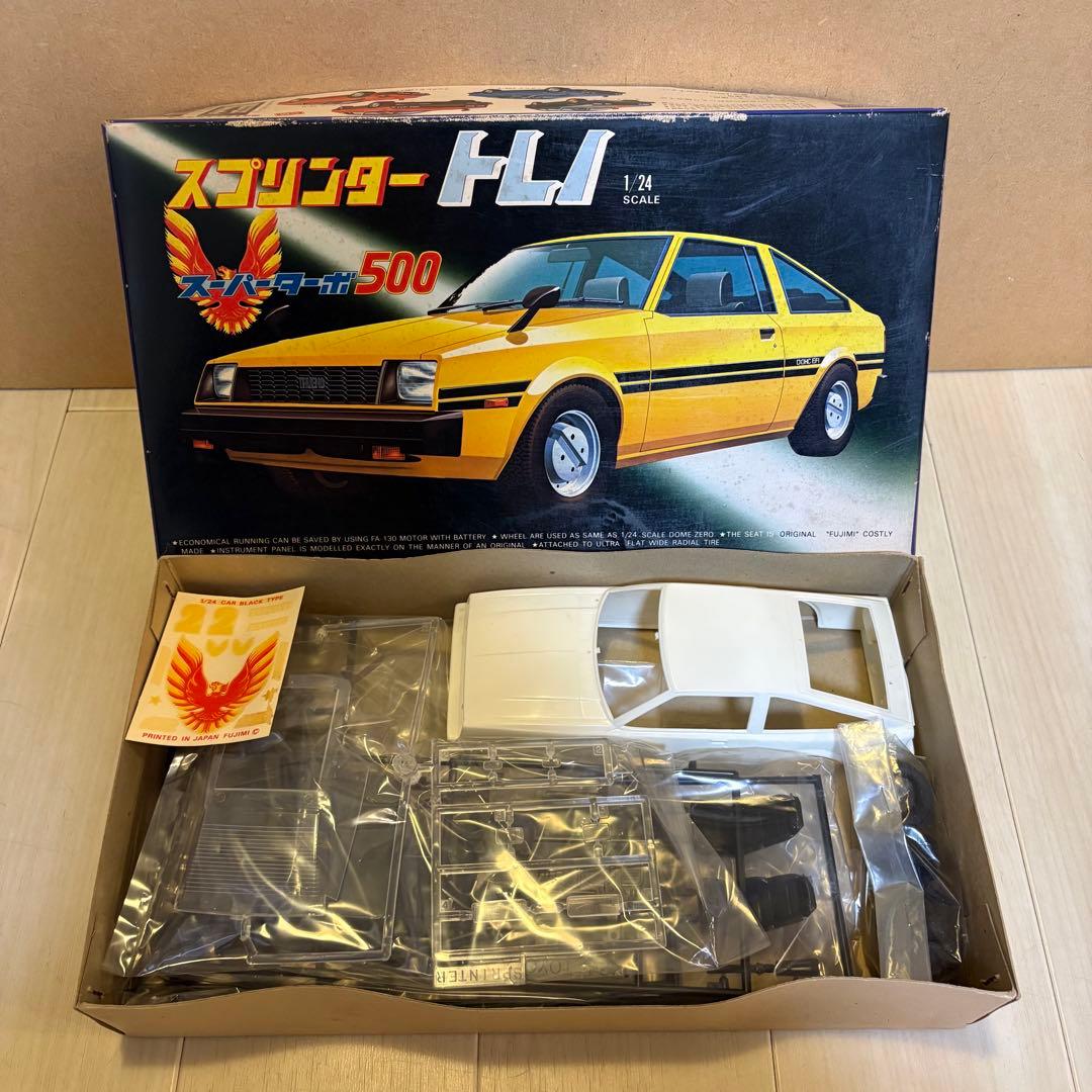 希少 フジミ 1/24 スプリンター トレノ スーパーターボ500 FUJIMI