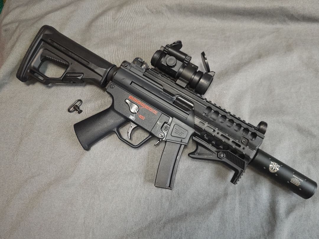 マルゼン　GBB MP5KA4 CQB 外装カスタム