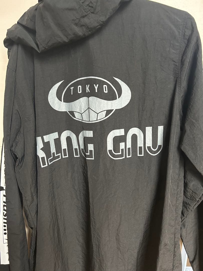 レア！King Gnu FlashアノラックパーカーMサイズ　ブラック