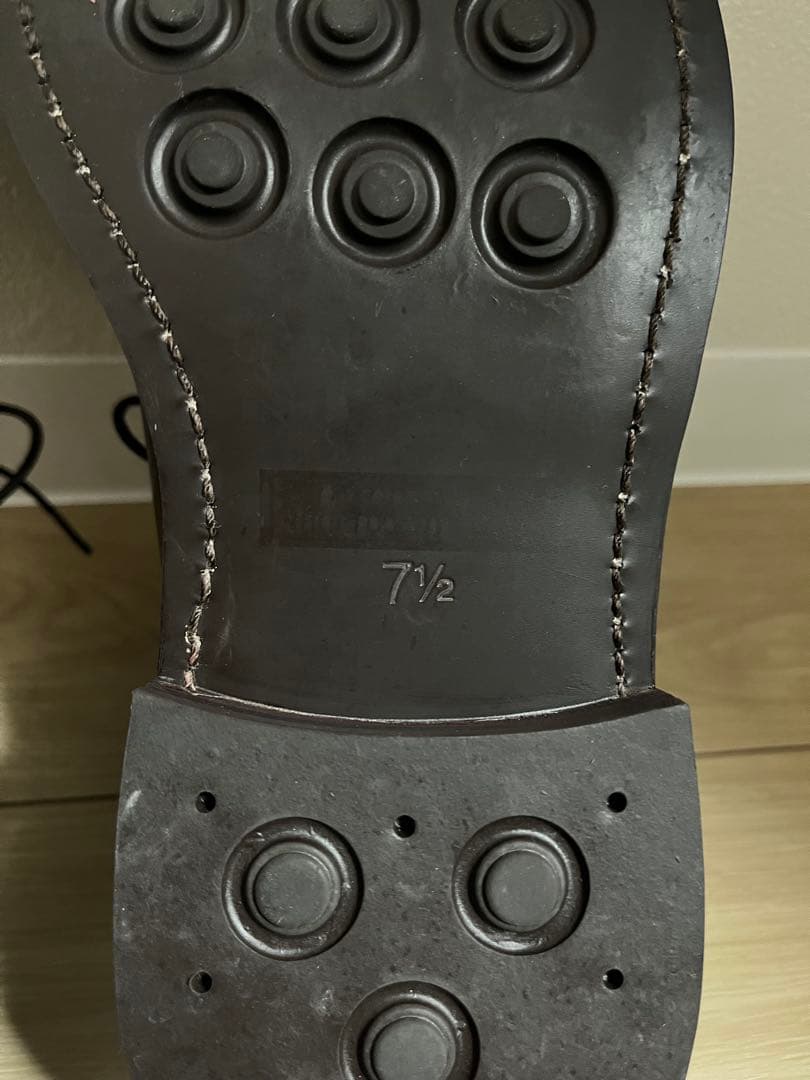 Trading post トレーディングポスト Uチップ　ダークブラウン25.5