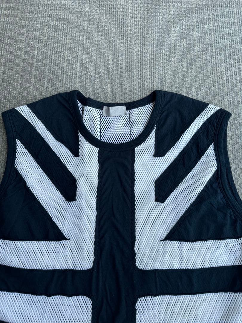 トップス SS06 \"dior homme\"union jack mesh tank