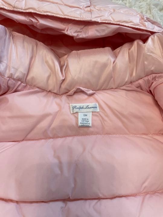 ラルフローレン　ダウン　12M