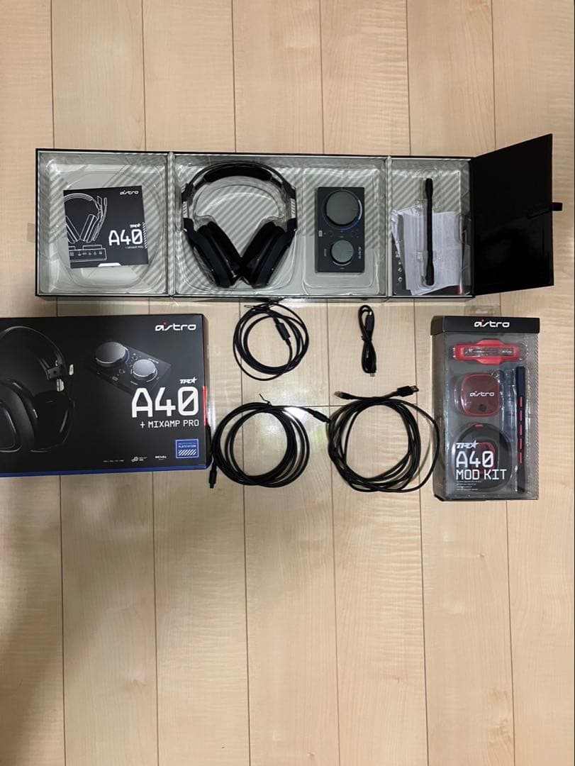 ASTRO Gaming A40 TR MIXAMP PRO MOD KIT付き