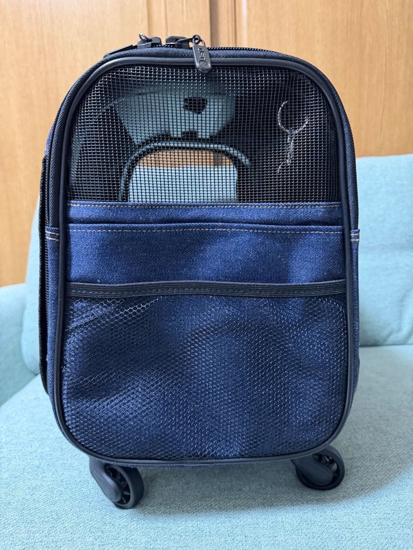 ブロッサムリュックキャリー　デニム　M