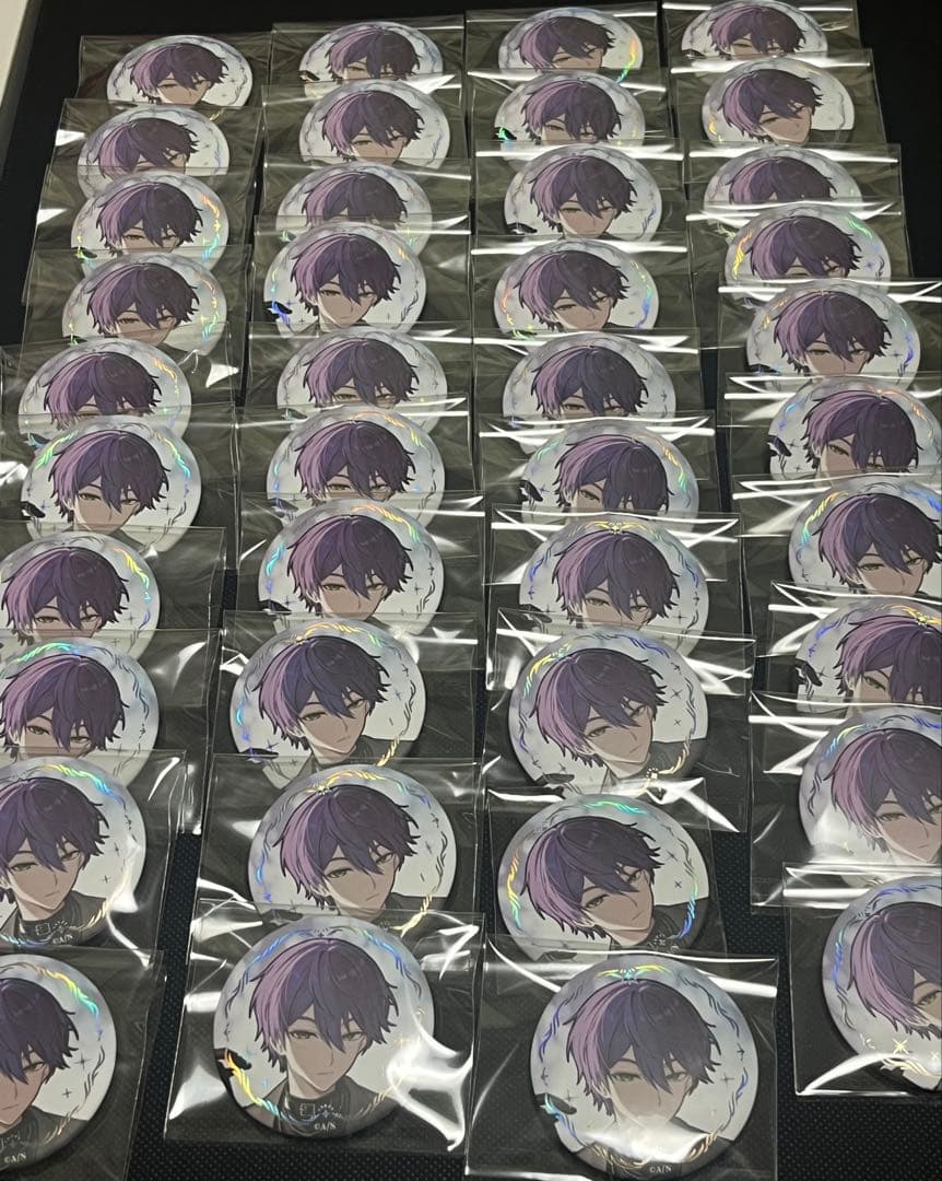 M 剣持刀也 art 缶バッジ