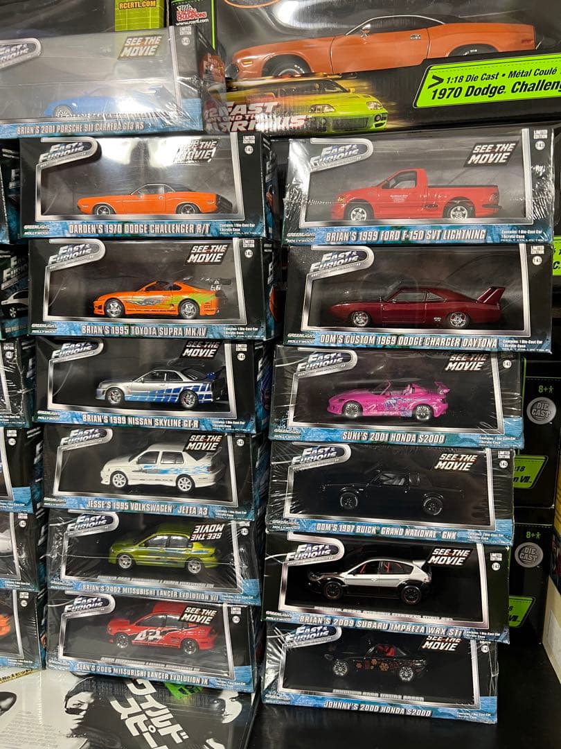 FAST&FURIOUS ワイルドスピード ミニカー 1:32 COMPLETE