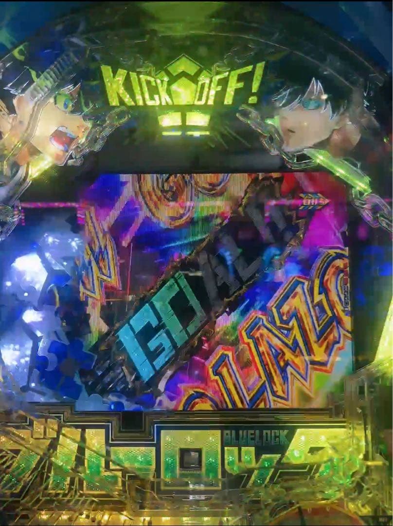 reasin1203！スマパチ ブルーロック 実機！ オプション追加！