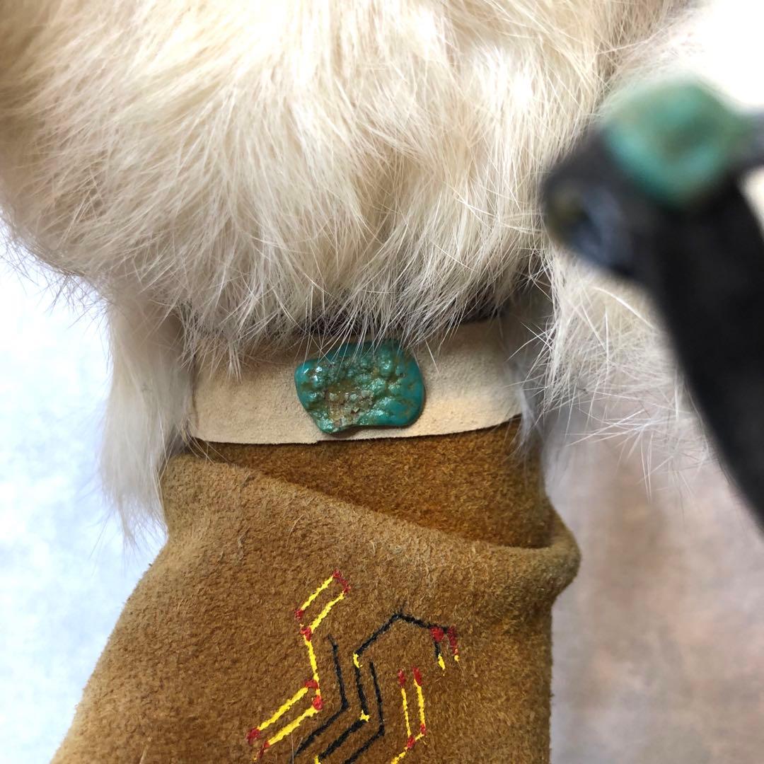 アンティーク カチナドール ウルフダンサー フィギュア 人形