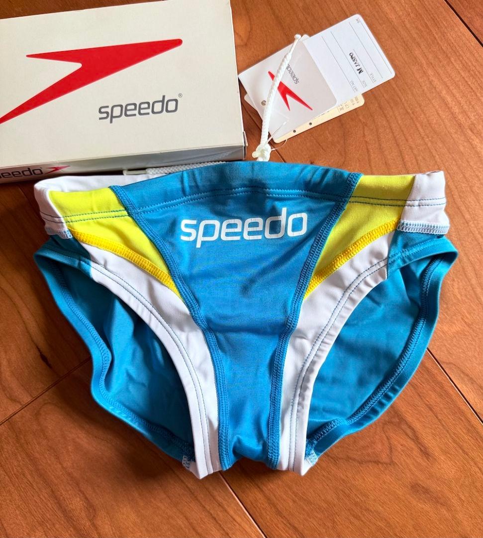 【新品】SPEEDO アクアスペック　ブルー　M　競パン　RQ632
