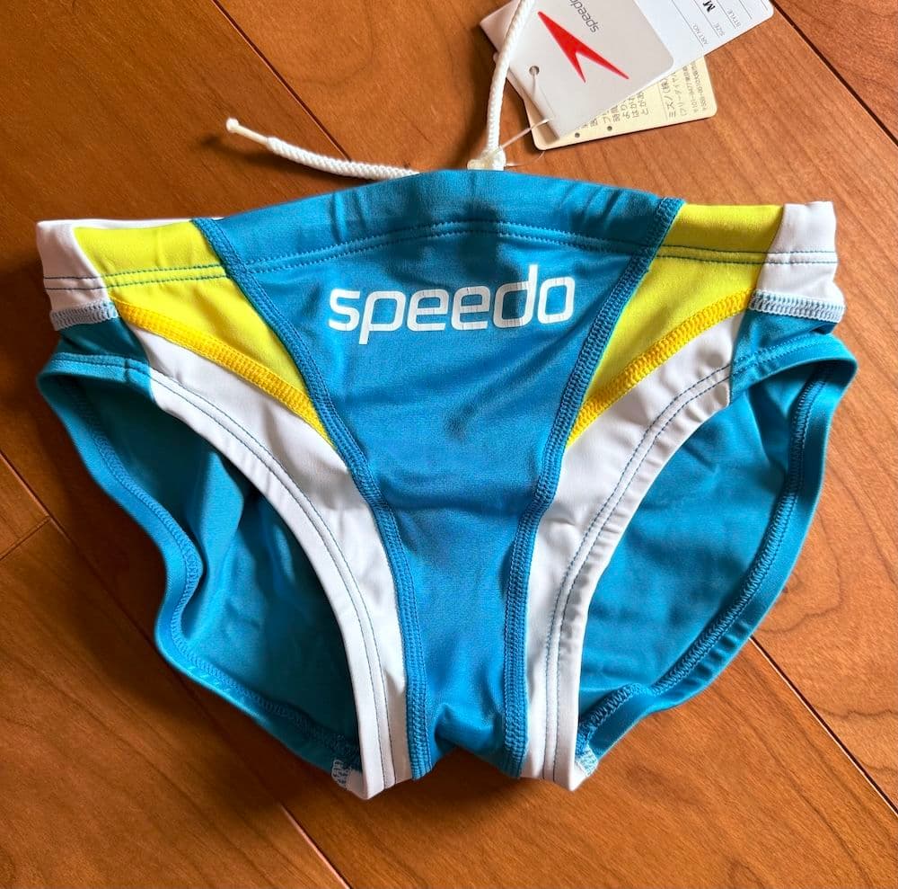 【新品】SPEEDO アクアスペック　ブルー　M　競パン　RQ632