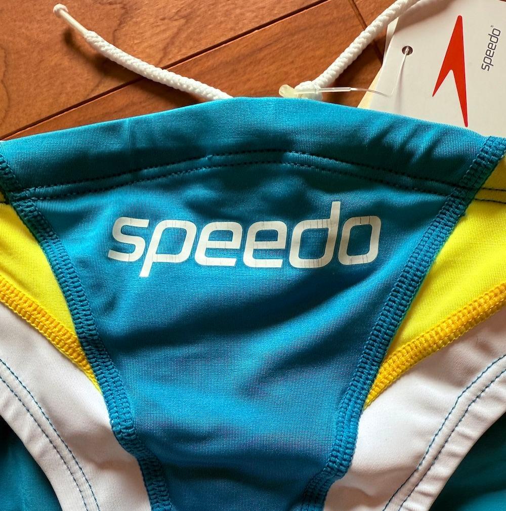 【新品】SPEEDO アクアスペック　ブルー　M　競パン　RQ632
