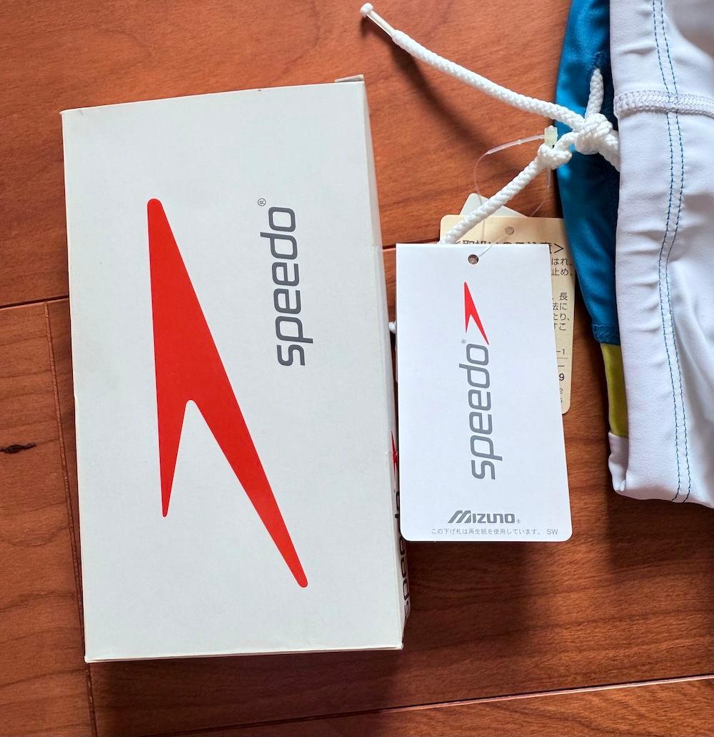 【新品】SPEEDO アクアスペック　ブルー　M　競パン　RQ632