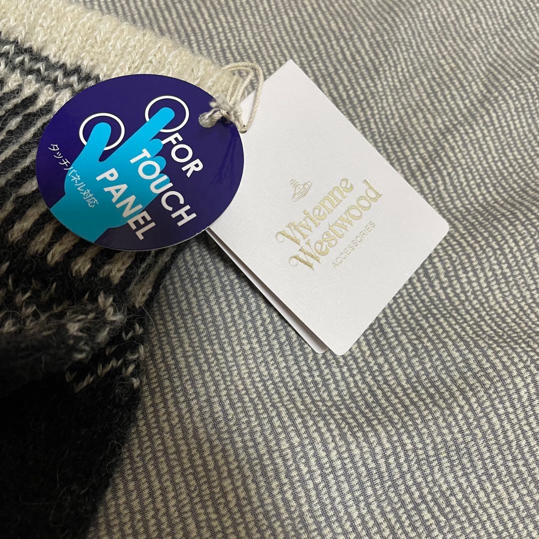 新品　ヴィヴィアンウエストウッド ビッグオーブ手袋「男女兼用」④