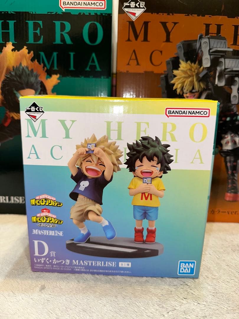 一番くじ僕のヒーローアカデミアD賞いずく、かつきフィギュア　爆豪ラストワン　デク