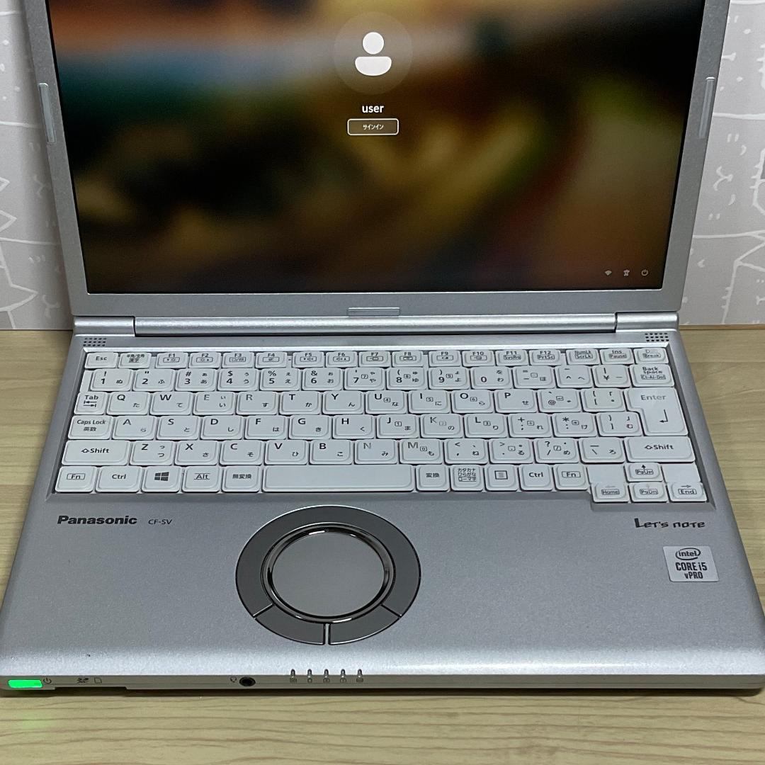 美品＞Let's cf-SV9 i5/8G/SSD256G/Office付き