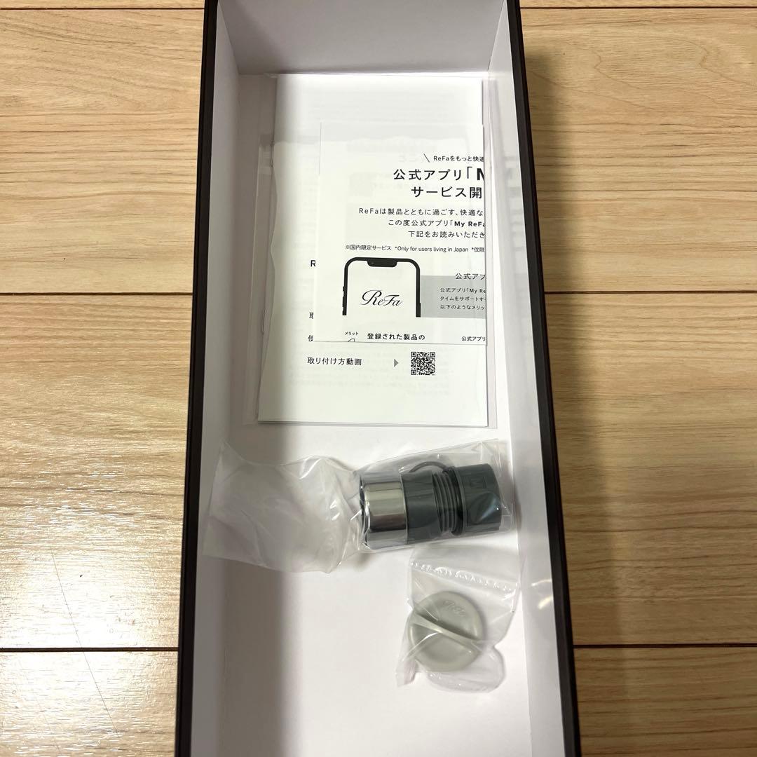 【新品未使用】ReFa リファ ファインバブルU ホワイト シャワーヘッド