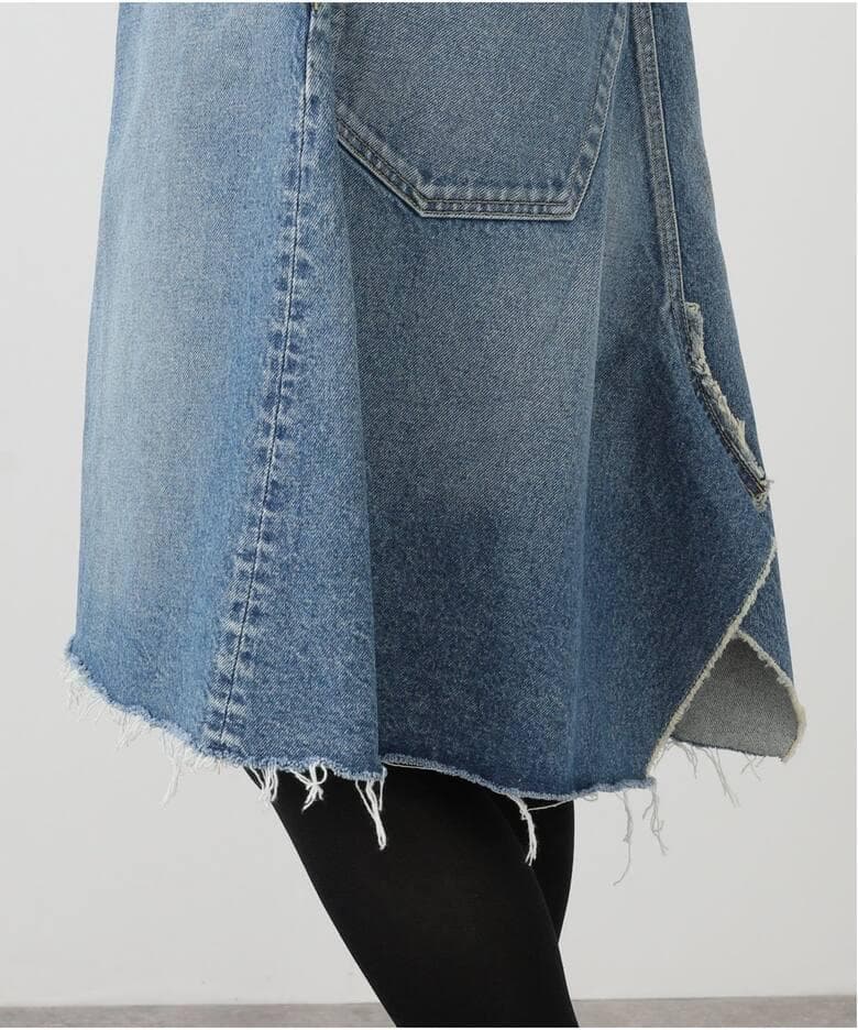 美品　マディソンブルー A-LINE SK DENIM スカート