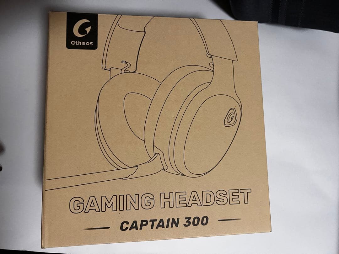 Gtheos ゲーミングヘッドセット-ワイヤレス ヘッドホン　ホワイト