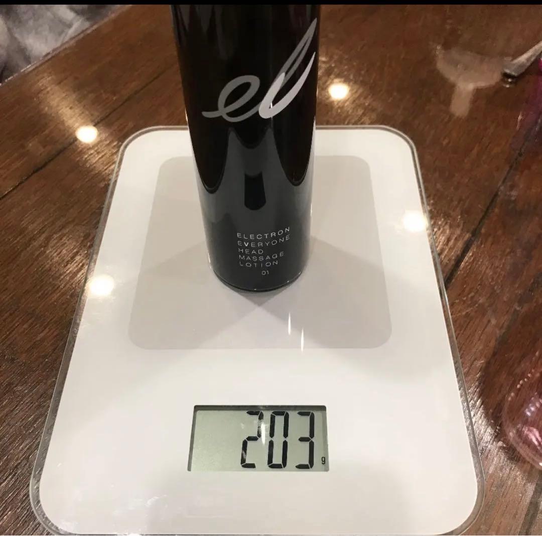 電気バリブラシとヘッドマッサージローション