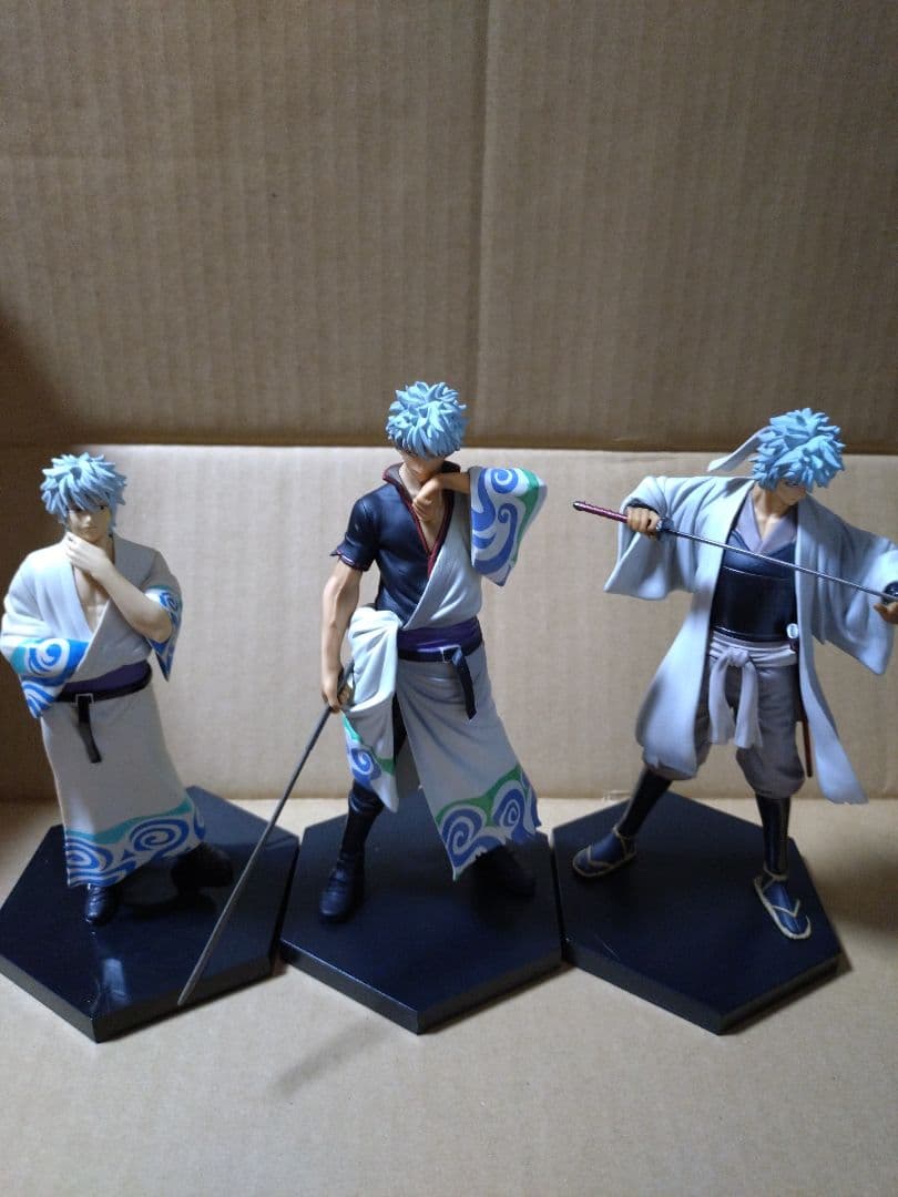 銀魂　フィギュア《坂田銀時＆定春》計6点セット