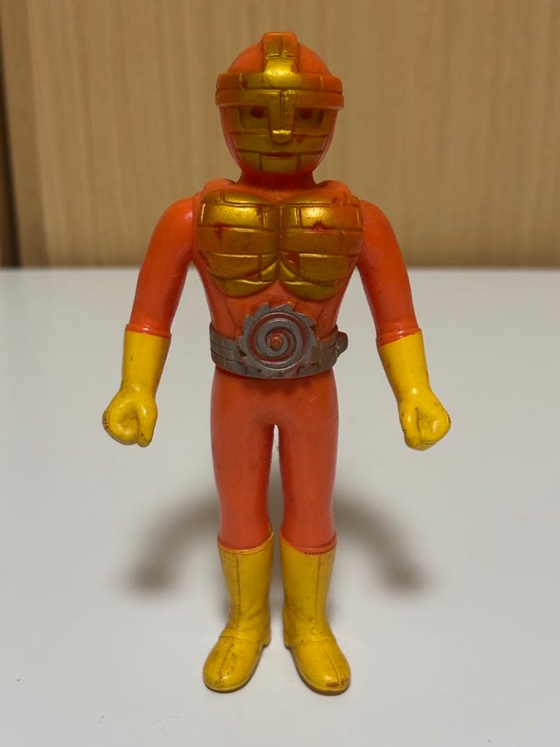 フィギュア ソフビ ブルマァク　超神ビビューン 石森プロ3体セット