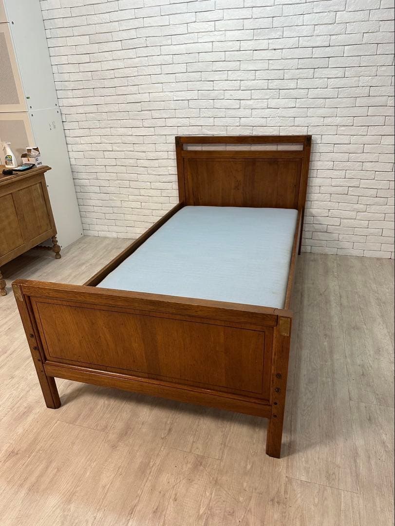 【ぷらまい】1960アメリカ　ビンテージ　シングルベッドフレーム