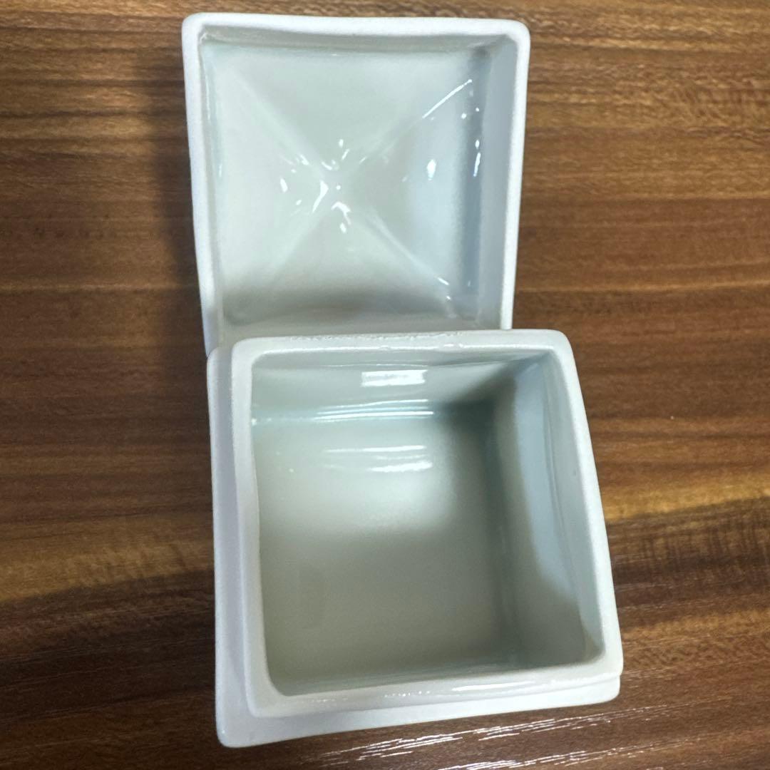 【未使用・箱付き】瑞宝 染付香合 辻堂 香合