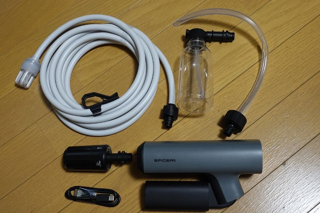 保証付 サインハウス SPICERR SWU-201 ポケッタブル 高圧洗浄機